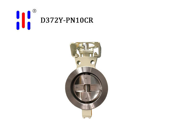 PN10  Double Eccentric Butterfly Valves API 609  Refinery Catalysis Wafer Lug Valve