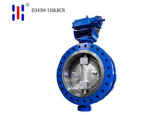150LB Heavy-Duty Triple Eccentric Butterfly Valve with Solid Carbide Seat Sealing