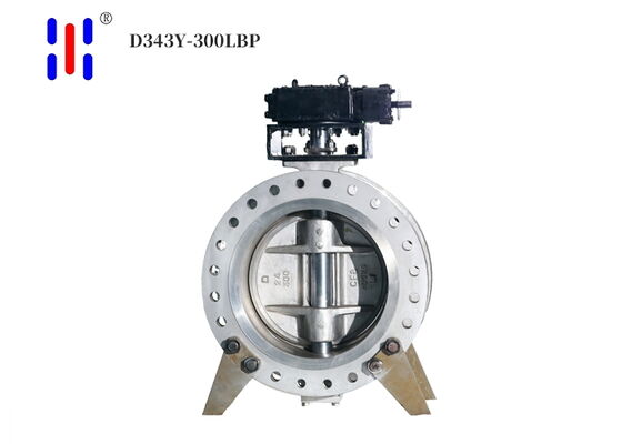 Stainless Steel Triple Offset Butterfly Valve Flanged 300LB for Petrochemical
