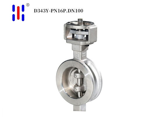 Triple Offset Butterfly Valve DN100 PN16 Flanged 304L SS for Industrial