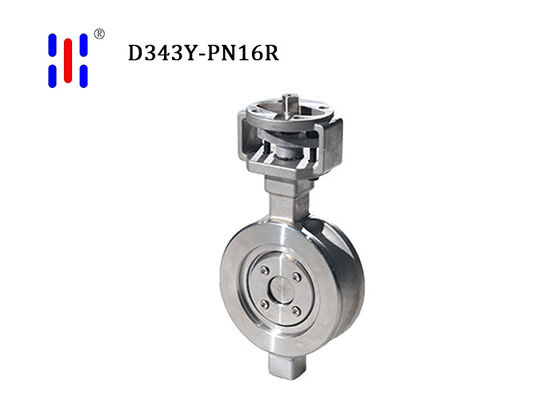 DN100 Triple Eccentric Butterfly Valves SS316 Triple Offset Valves WCB LCB