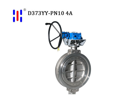 Wafer Type Lug Valve Duplex 2205 Triple Offset Valve PN10 For Oil And Gas