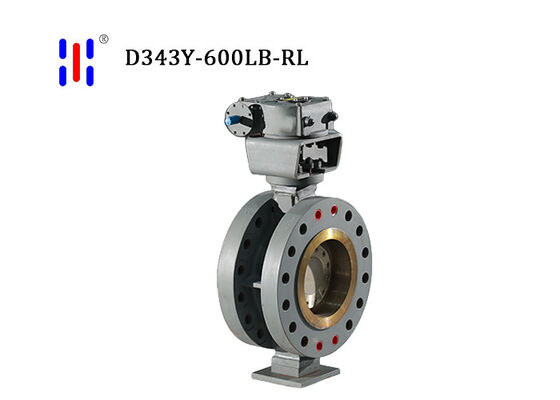 Heavy Duty High Temperature Butterfly Valve High Temp ODM Eccentric Butterfly Valve Design