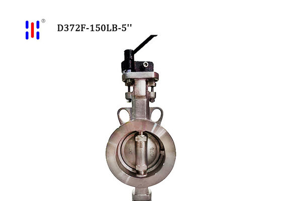UT RT Stainless Steel Flanged Butterfly Valve  Lug Type Valve 5in Wafer