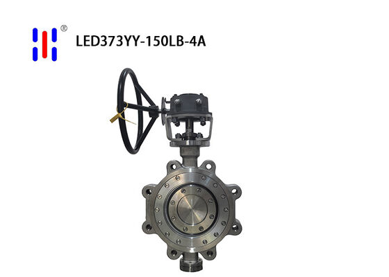 DN1600 Metal Seated Butterfly Valve T20592 JIS B2220 Stainless Steel Butterfly