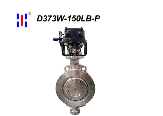 Triple Offset Butterfly Valve Wafer 150LB 304 SS 6 Inch for Water Supply
