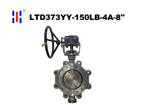 DN1600 Metal Seated Butterfly Valve T20592 JIS B2220 Stainless Steel Butterfly