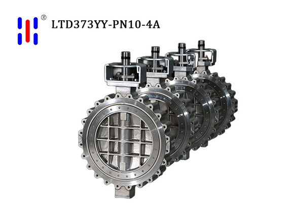 Self Sealing Metal To Metal Butterfly Valves 2205 Lug PN10 Triple Offset For Oil  Gas