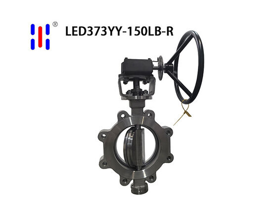 Lug Butterfly Valve Flange Type 8in 150LB Chemical Triple Offset Stainless Steel