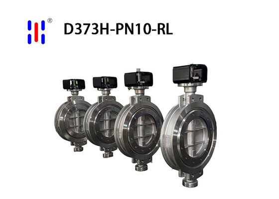 Low Temp Triple Offset Butterfly Valve 316L Stainless Lug Style Butterfly Valve DN50