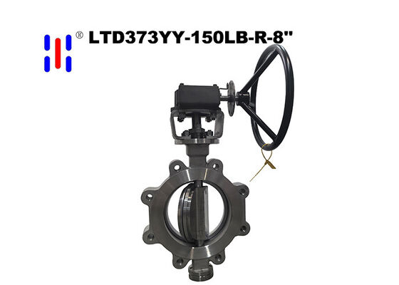 Lug Butterfly Valve Flange Type 8in 150LB Chemical Triple Offset Stainless Steel