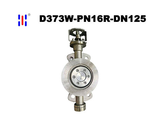 Chemical Service Wafer Triple Offset Butterfly Valve in 316 Stainless Steel for Triple Eccentric Pipeline Control
